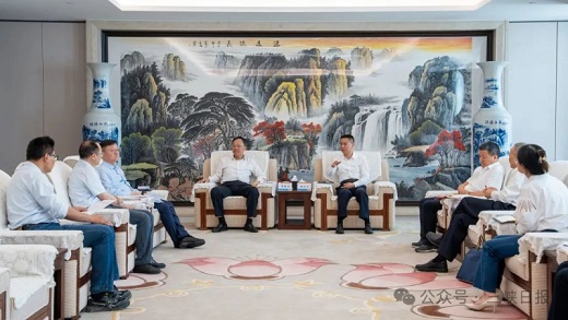 熊征宇陈红辉与万华化学廖增太铜化集团吴亚座谈