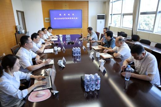 浠水县招商考察团来集团公司走访交流